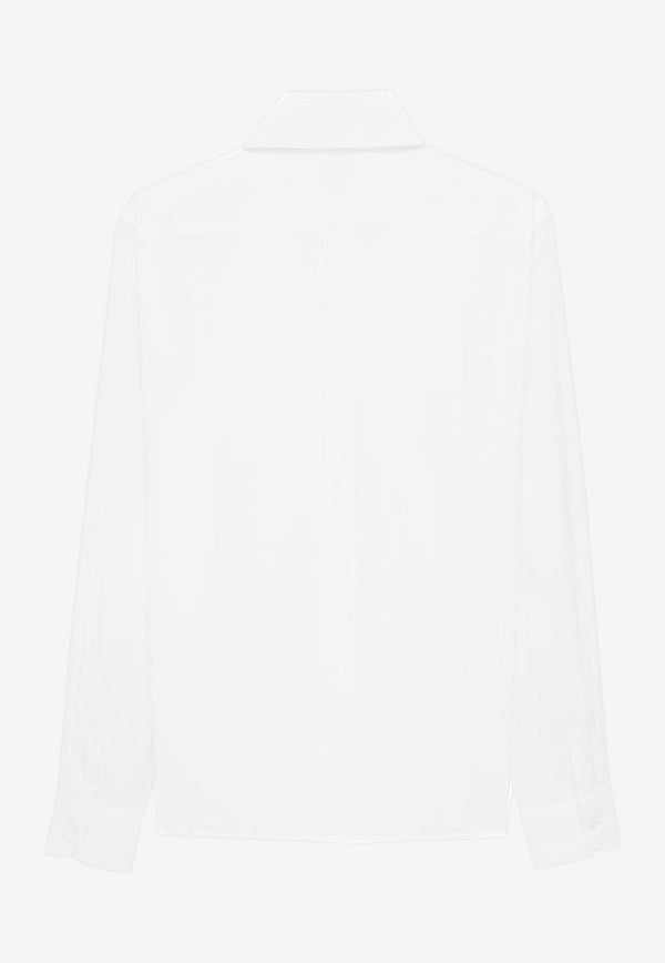 Saint Laurent Cassandre Formal Shirt White 826821Y217W9000_White_29853835