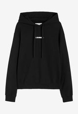 Jil Sander Logo Print Hooded Sweatshirt Black J47GU0129J20039001_Black_32984806