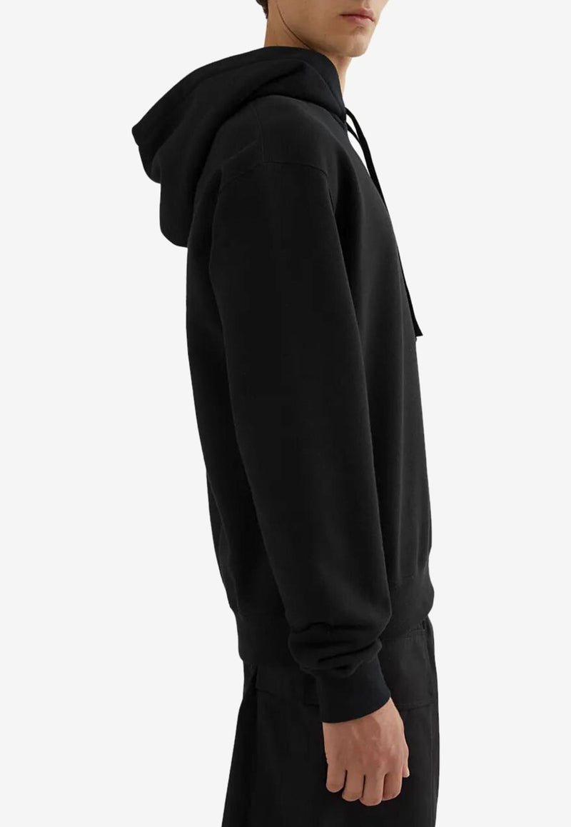 Jil Sander Logo Print Hooded Sweatshirt Black J47GU0129J20039001_Black_32984806