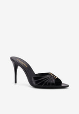 Saint Laurent Babylon 90 Leather Mules Black 799606AAC4K1000_Black_29852322