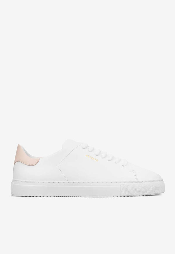 Axel Arigato Clean 90 Low-Top Sneakers White F2939001WHITE LT PINK_White_33001984