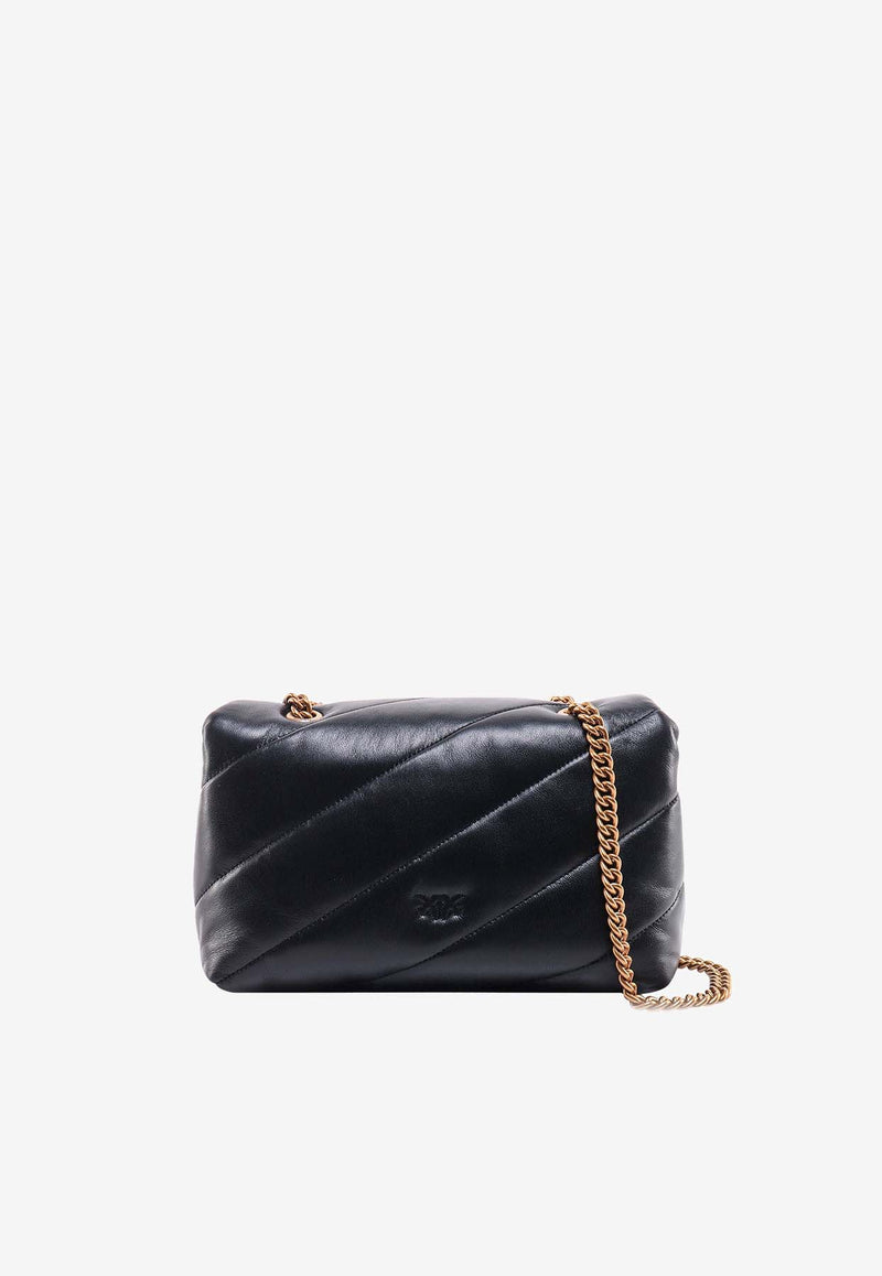 PINKO Love Classic Puff Crossbody Bag Black 100038A0F2Z99Q_Black_33080689