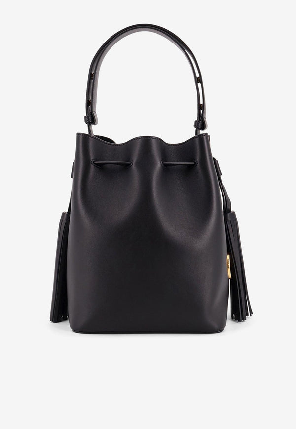 Valentino  So Seau Leather Bucket Bag Black 7W2B0R99HHL0NO_Black_31123364