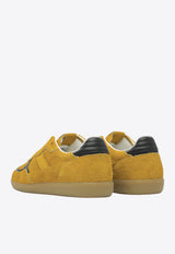 ALOHAS TB. 490 Rife Suede Low-Top Sneakers Yellow S10091201_82392
