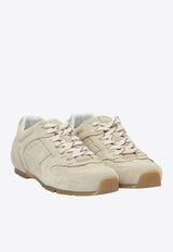 ALOHAS TB. 56 Suede Low-Top Sneakers Cream S100822U01_54450a07-f90e-4f00-ae86-b0f1b1138960
