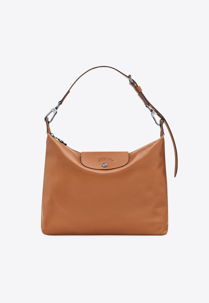 Longchamp Medium Le Pliage Xtra Hobo Shoulder Bag Brown 10189987/S_LONG-M19