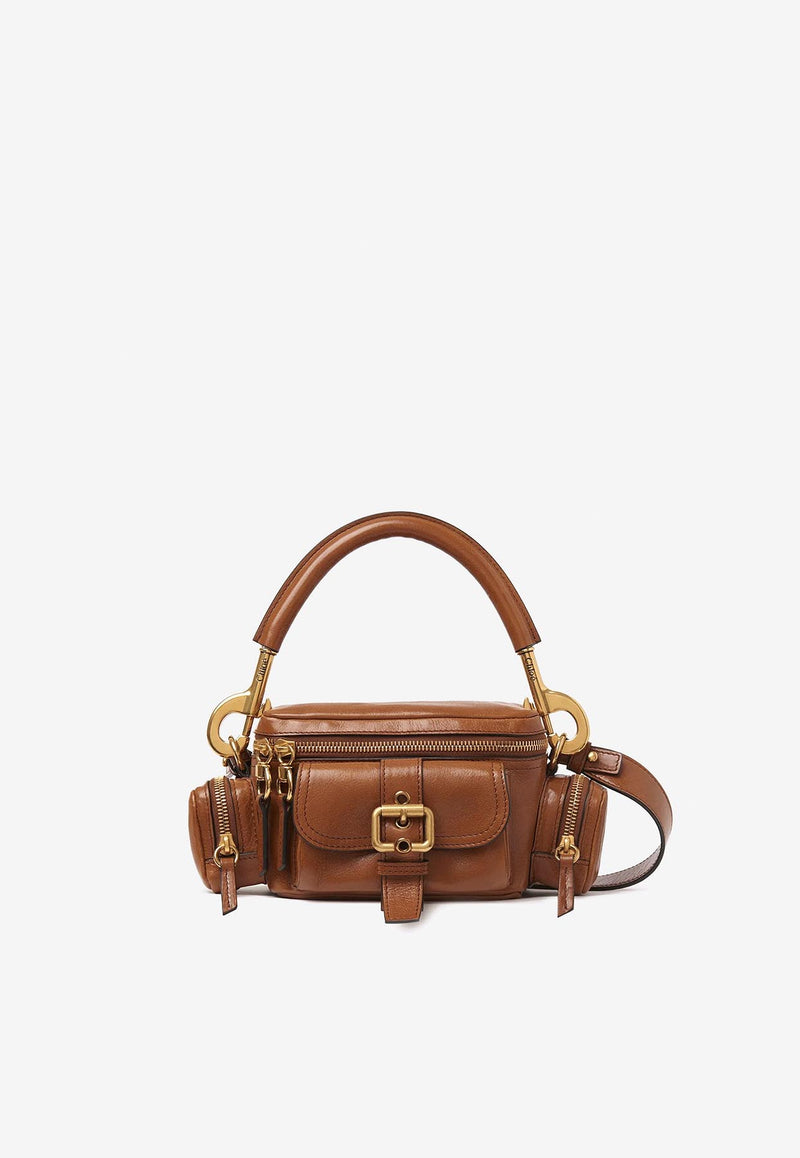 Chloé Small Leather Camera Bag Brown C24AS534N83_26M_Brown_33309162