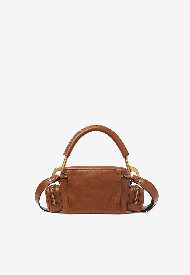 Chloé Small Leather Camera Bag Brown C24AS534N83_26M_Brown_33309162