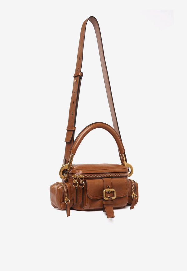 Chloé Small Leather Camera Bag Brown C24AS534N83_26M_Brown_33309162