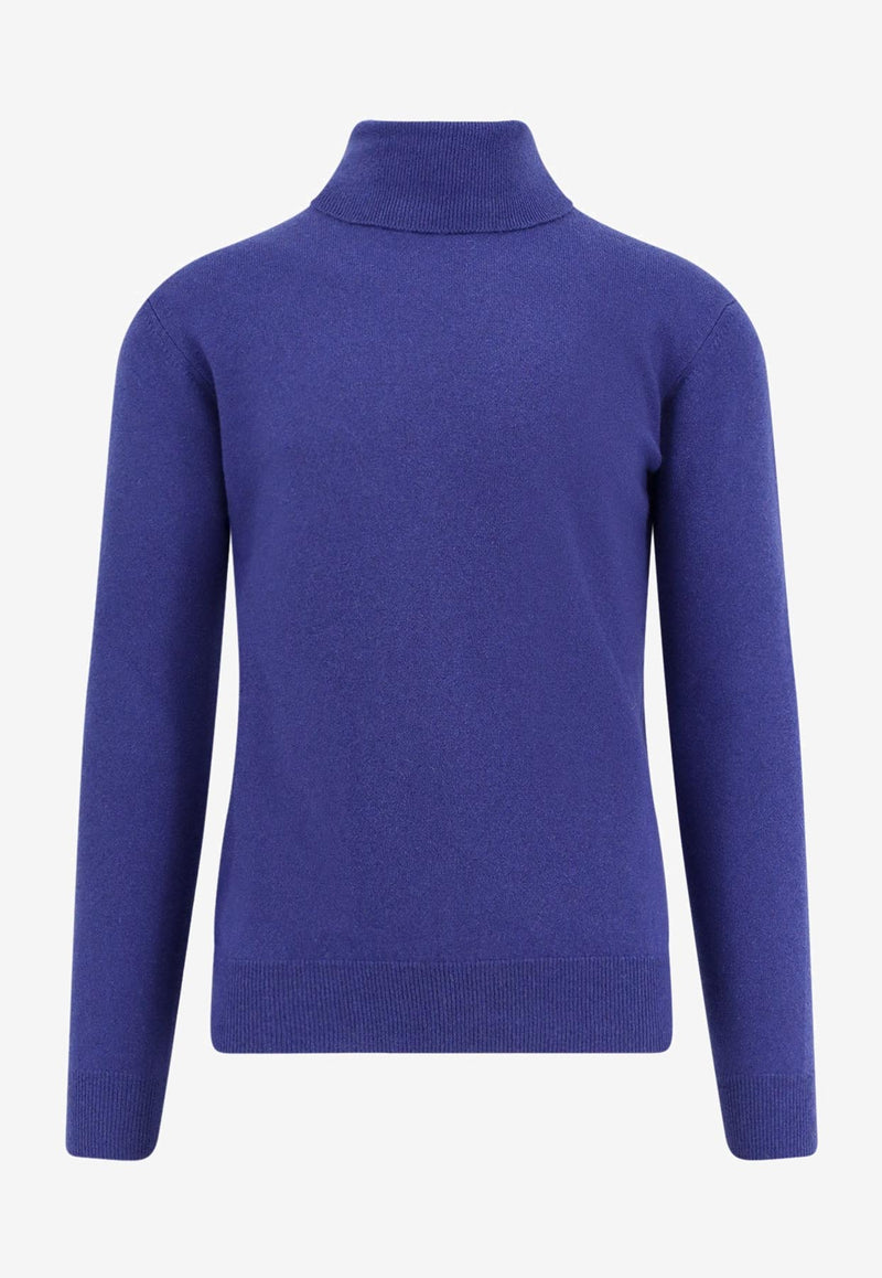 Saint Laurent Turtleneck Cashmere Sweater Blue 847160Y77GD4702_Bleu Roi_29853855