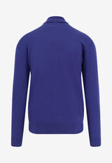 Saint Laurent Turtleneck Cashmere Sweater Blue 847160Y77GD4702_Bleu Roi_29853855