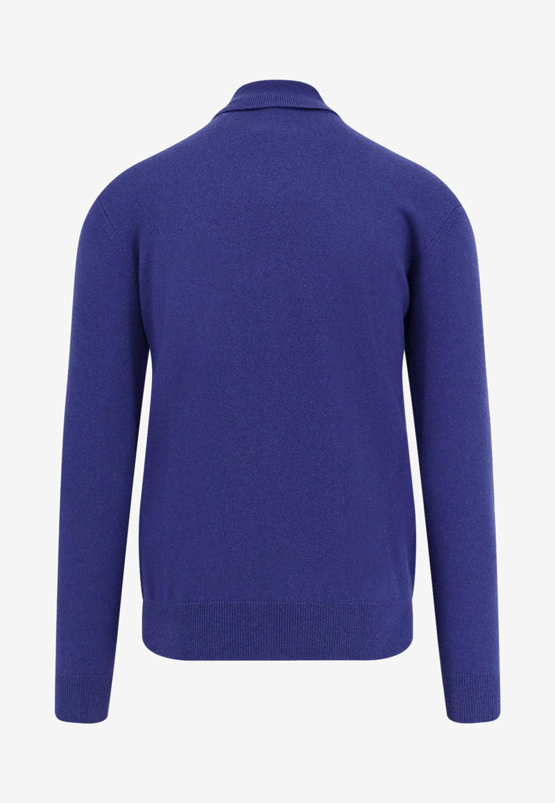 Saint Laurent Turtleneck Cashmere Sweater Blue 847160Y77GD4702_Bleu Roi_29853855