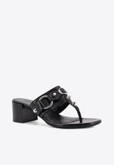 Balenciaga City 50 Leather Thong Sandals Black 828013WAD4V_1080_Black_32772846