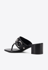 Balenciaga City 50 Leather Thong Sandals Black 828013WAD4V_1080_Black_32772846
