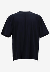 La Rose Essential Short-Sleeved T-shirt Blue MMU001_008