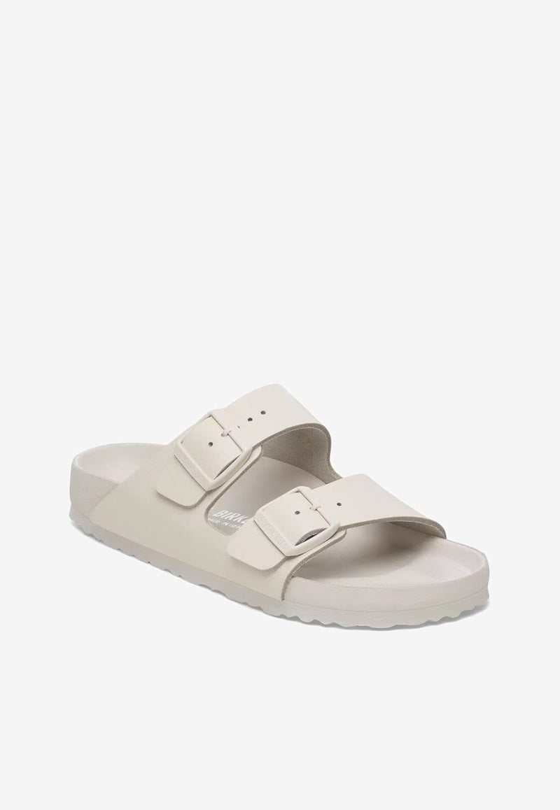 Birkenstock Arizona Exquisite Leather Slides Eggshell 1029213_EGGSHELL