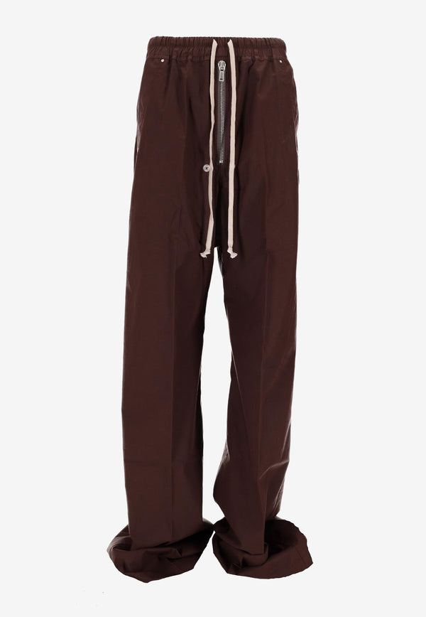 Rick Owens Bela Wide-Leg Pants Burgundy RP01E7361P_14