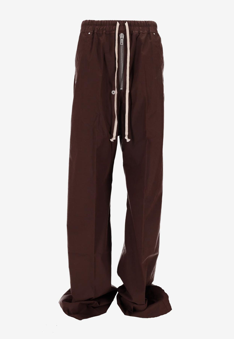 Rick Owens Bela Wide-Leg Pants Burgundy RP01E7361P_14