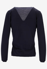 La Rose La Rose Button-Up Cardigan Navy MG201_30098