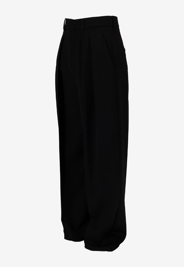 Saint Laurent Classic Wool Pants Black 824389Y7E63_1000