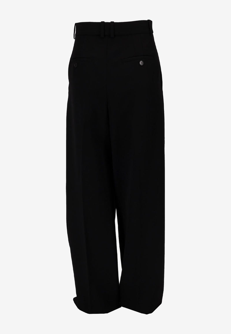 Saint Laurent Classic Wool Pants Black 824389Y7E63_1000