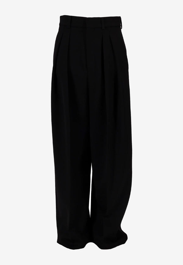 Saint Laurent Classic Wool Pants Black 824389Y7E63_1000