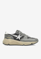 Golden Goose DB Running Sole Suede and Leather Sneakers Gray GMF00126F007576_35933