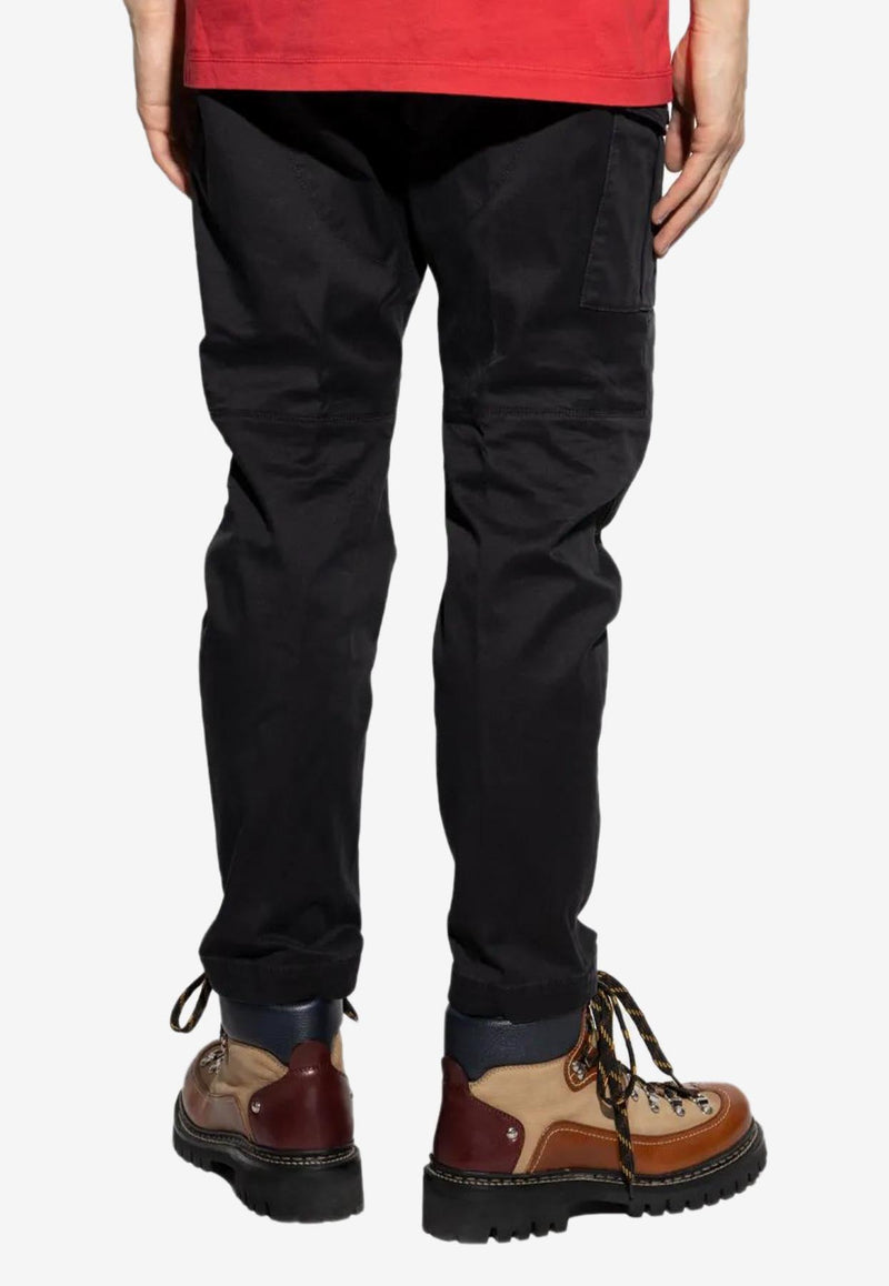 Dsquared2 Slim Cargo Pants Black S74KB0818S39021_900