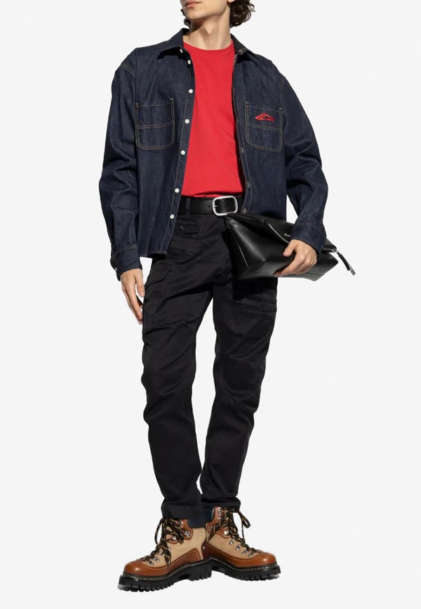 Dsquared2 Slim Cargo Pants Black S74KB0818S39021_900