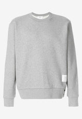 Thom Browne Classic Loopback Sweatshirt Gray MJT085A03377_055