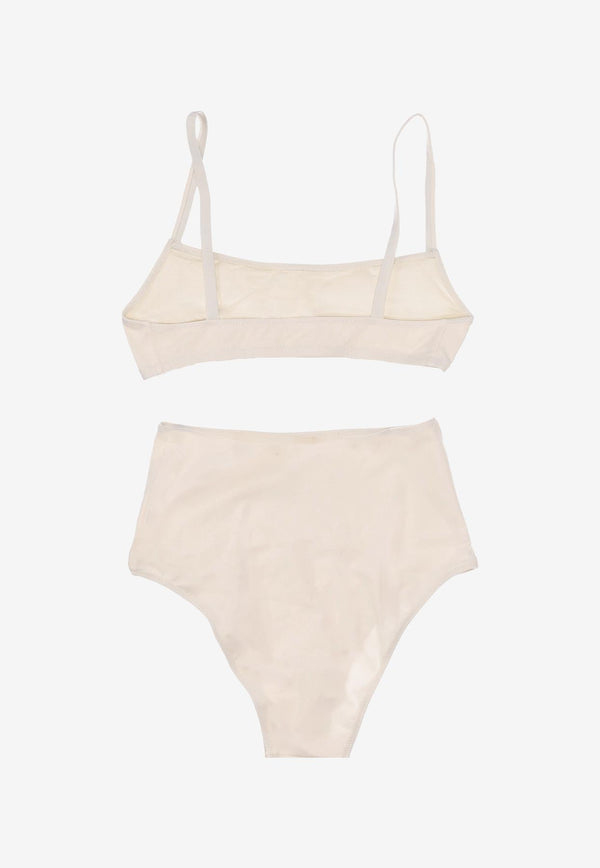 Lido Undici High-Waist Bikini Ivory UNDICIHW_Ivory