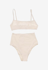 Lido Undici High-Waist Bikini Ivory UNDICIHW_Ivory
