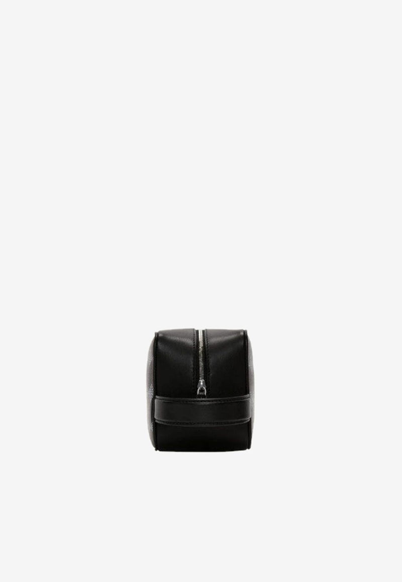 Au Départ Square 20 Monogram Pouch Bag Black SMWB002_282