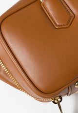 Miu Miu Large Arcadie Leather Top Handle Bag Camel 5BB148VOONACR3_F0046