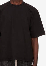 Rick Owens Walrus T Crewneck T-shirt Black DS01E3201BH_09
