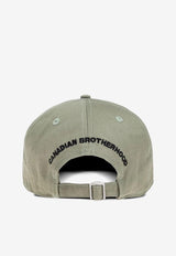 Dsquared2 Logo Embroidered Baseball Cap Green BCM060305C00001_M4172