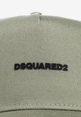 Dsquared2 Logo Embroidered Baseball Cap Green BCM060305C00001_M4172