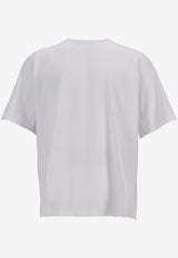 La Rose Essential Short-Sleeved T-shirt White MMU001_001