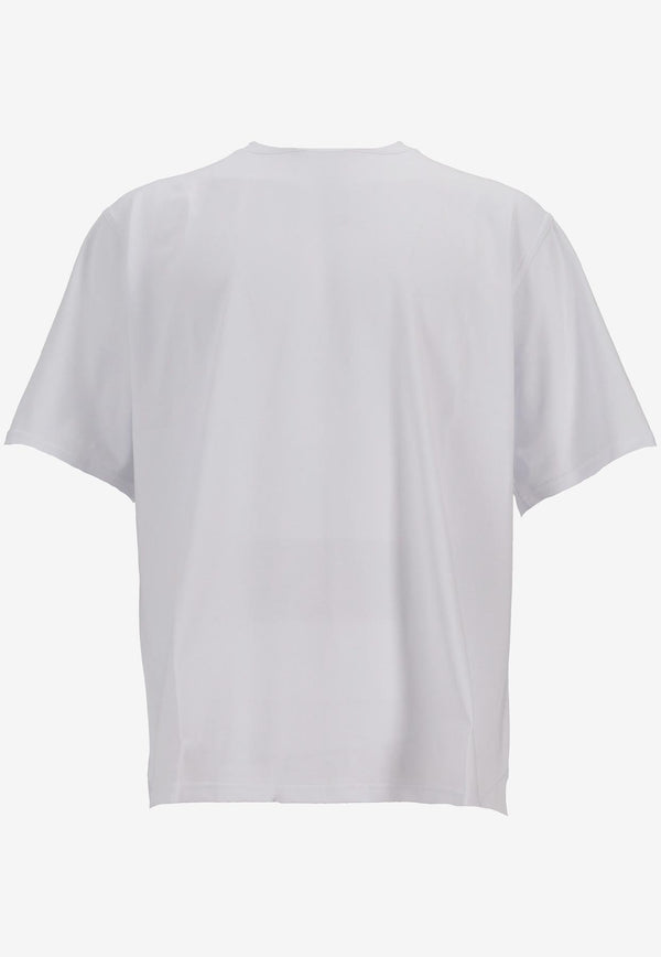 La Rose Essential Short-Sleeved T-shirt White MMU001_001