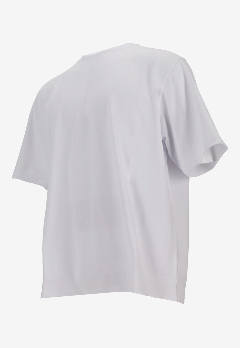 La Rose Essential Short-Sleeved T-shirt White MMU001_001