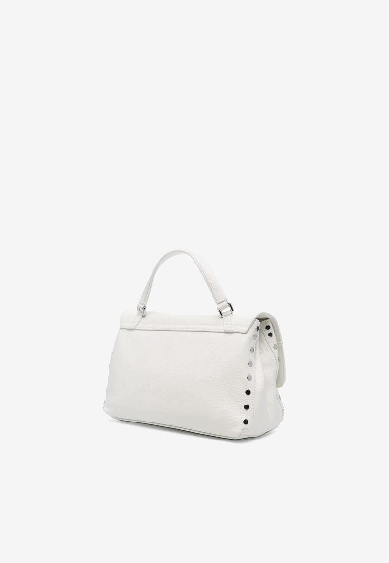 Zanellato Small Postina Daily Calf Leather Top Handle Bag Latte 0680100040000S_Z1190