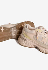 Golden Goose DB Lightstar Leather and Suede Sneakers Pink GWF00724F006474_25747