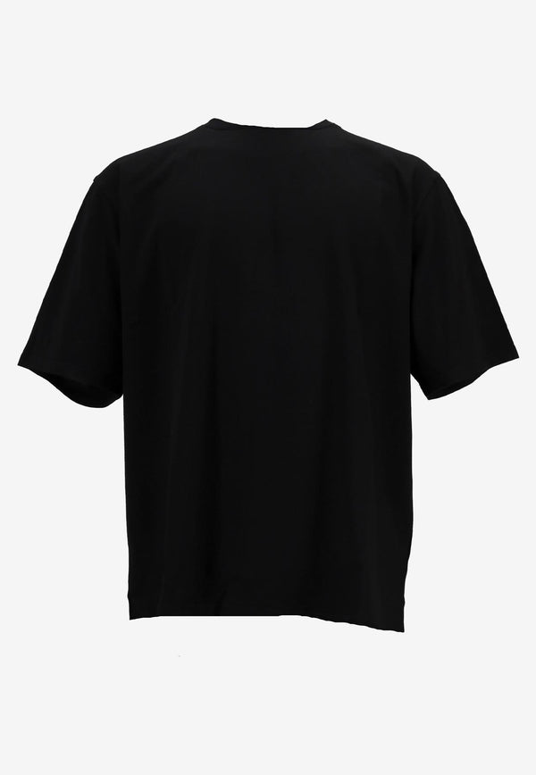 La Rose Essential Short-Sleeved T-shirt Black MMU001_999