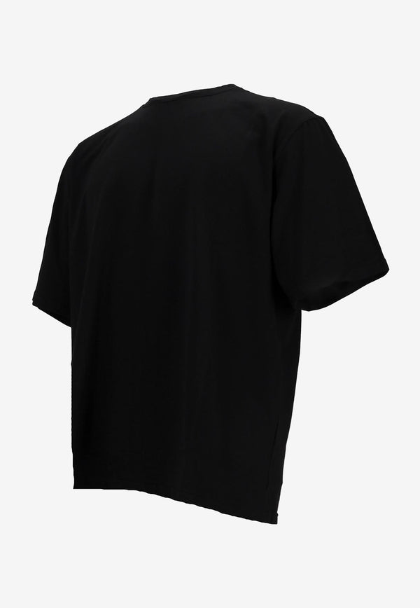 La Rose Essential Short-Sleeved T-shirt Black MMU001_999