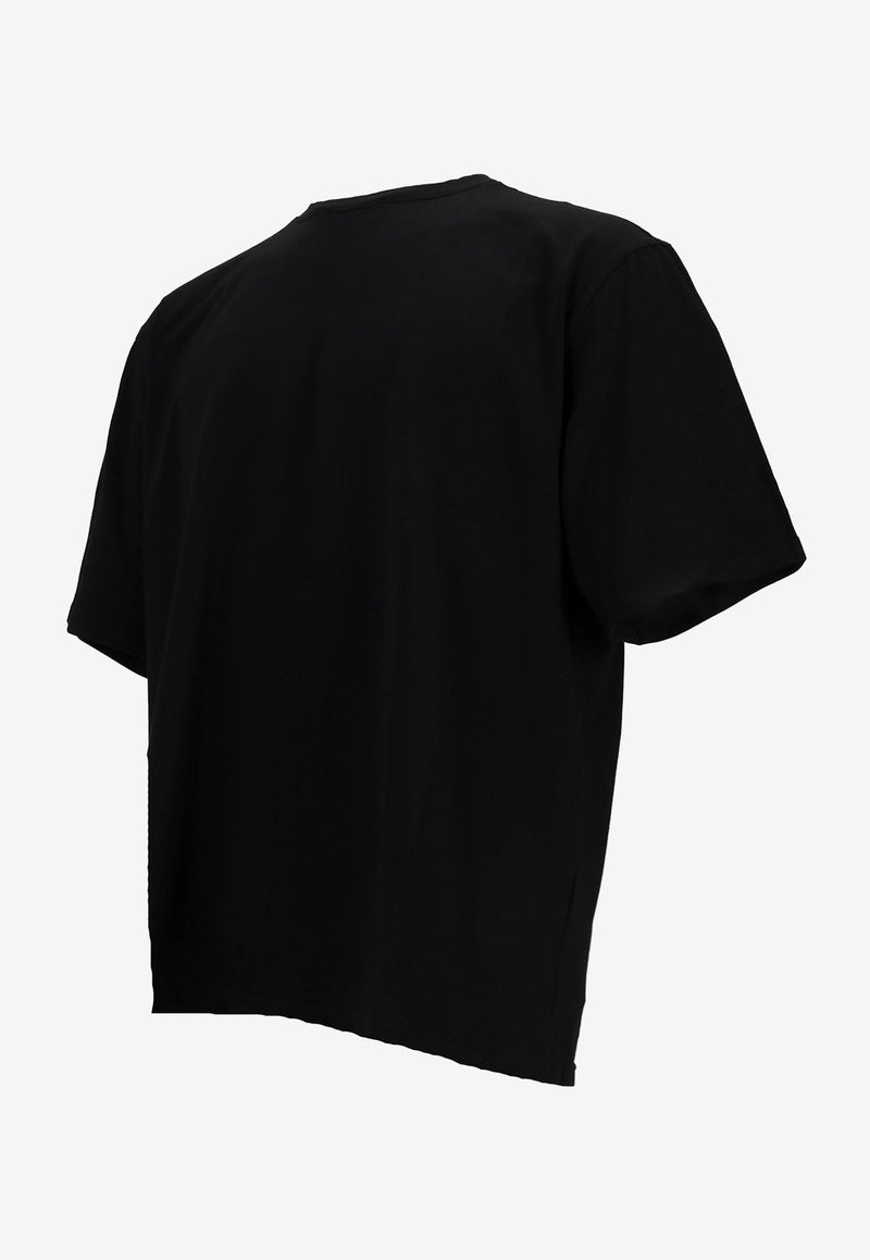 La Rose Essential Short-Sleeved T-shirt Black MMU001_999
