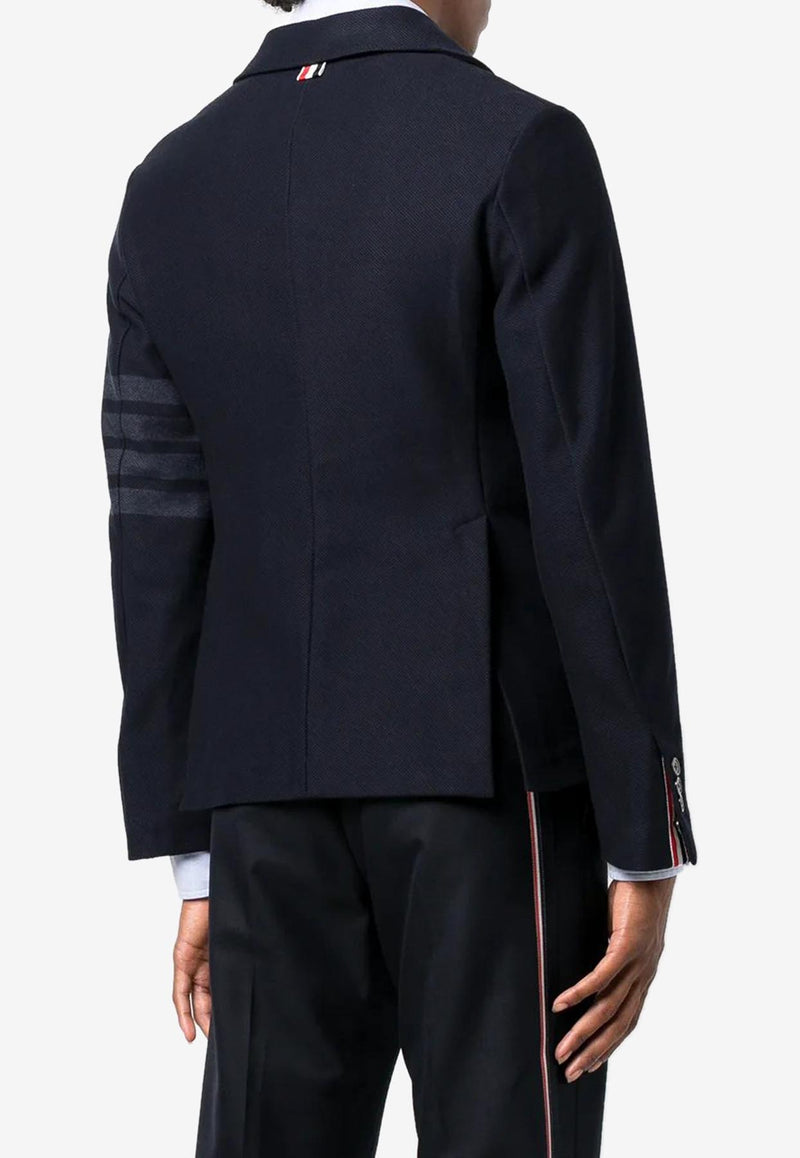 Thom Browne 4-bar Stripes Single-Breasted Jacket Navy MJT175A06772_415