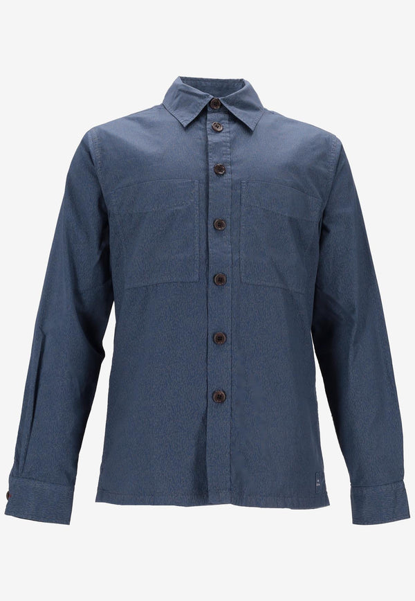 Paul Smith Long-Sleeved Shirt Navy M2R413ZPP22370_47