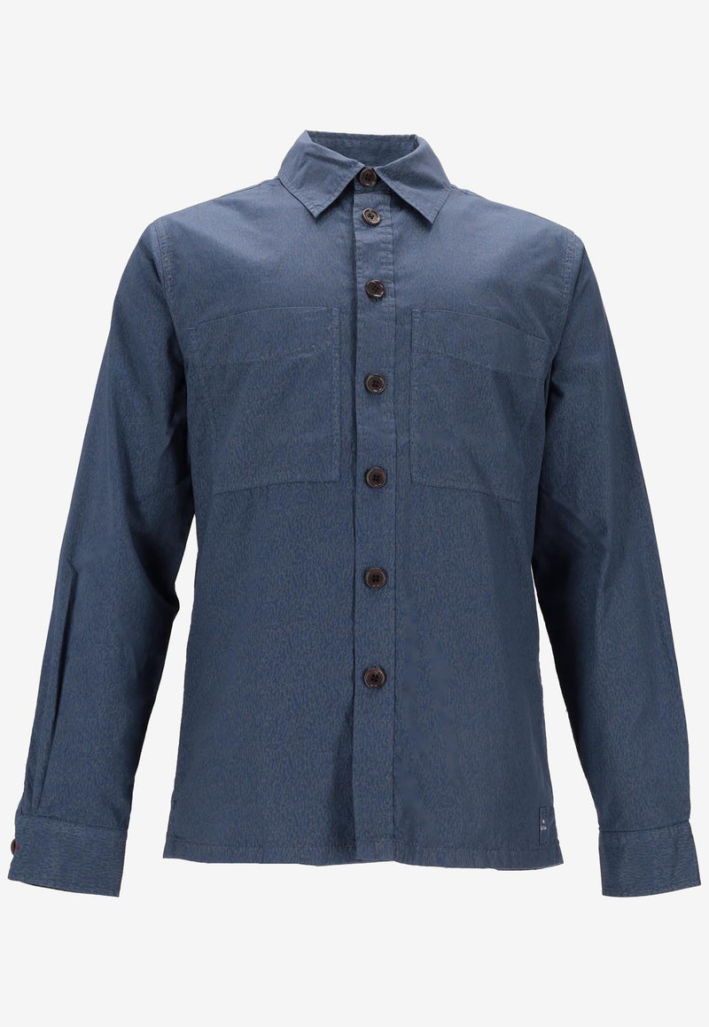 Paul Smith Long-Sleeved Shirt Navy M2R413ZPP22370_47
