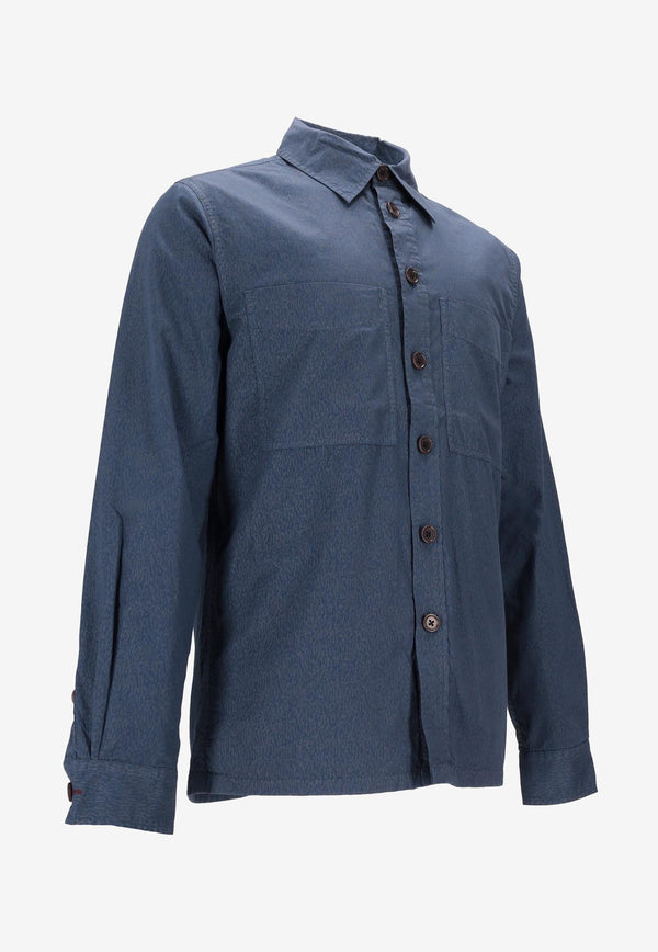 Paul Smith Long-Sleeved Shirt Navy M2R413ZPP22370_47