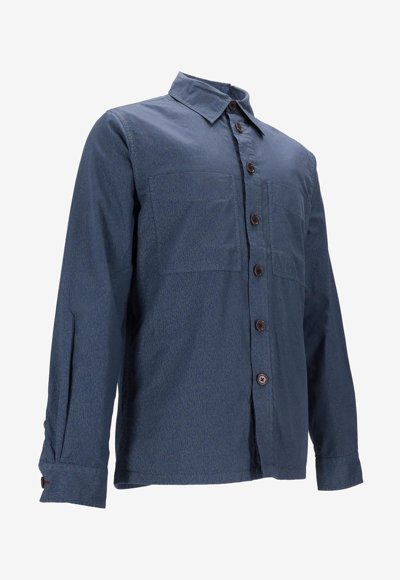 Paul Smith Long-Sleeved Shirt Navy M2R413ZPP22370_47